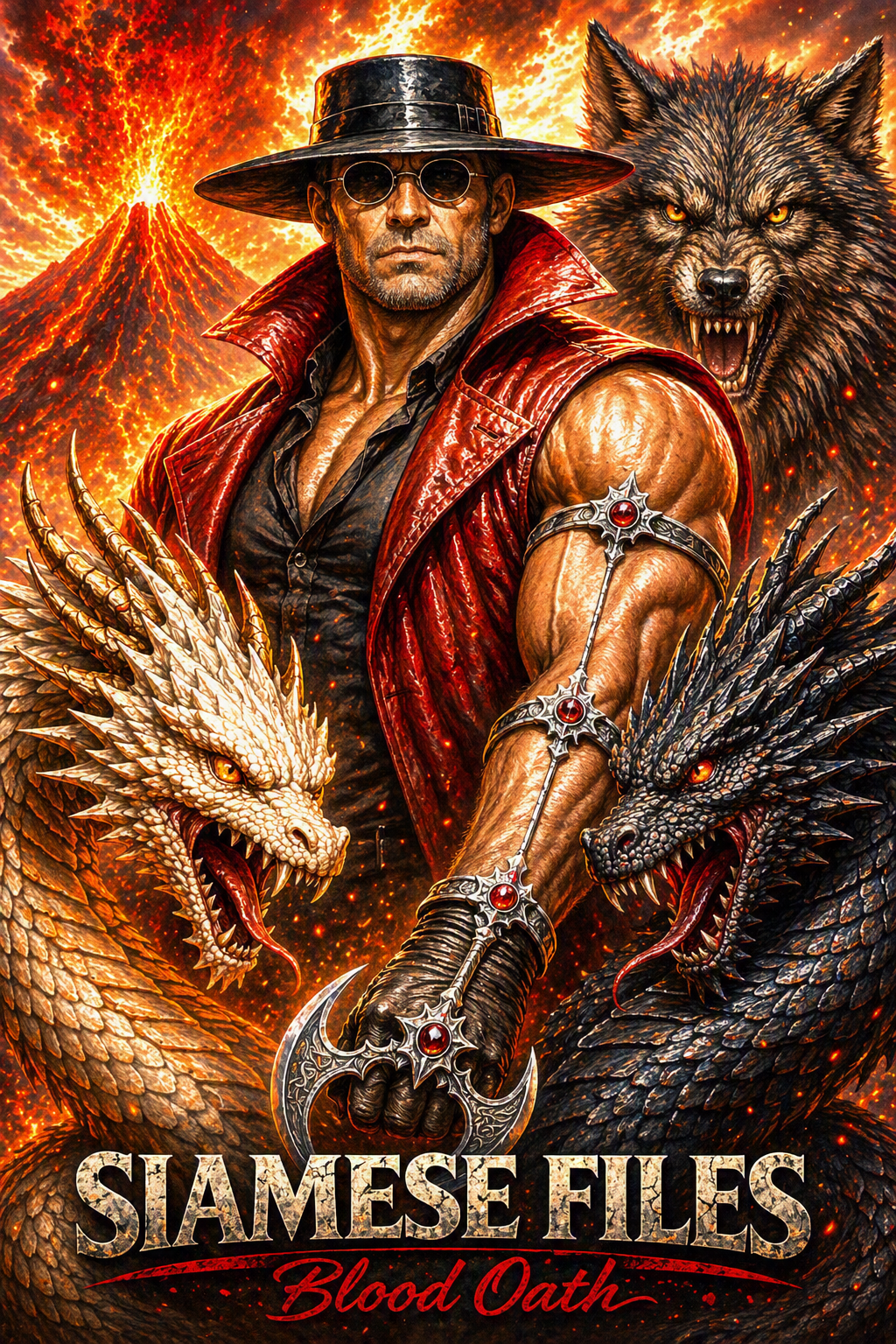 Siamese Files: Blood Oath Cover